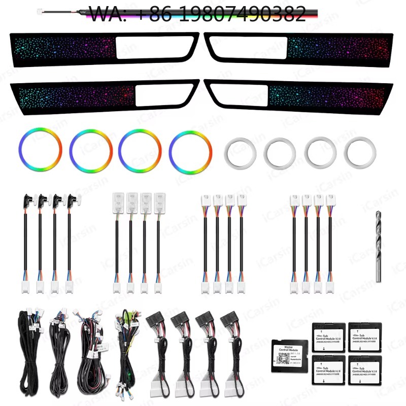 Car Accessories Light - Kit de Luces Ambientales RGB Symphony