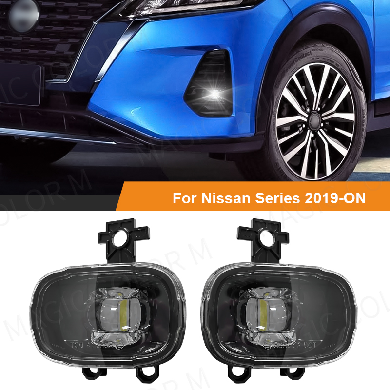 Car Accessories Nissan Xtrail - Luces LED antiniebla para coche, accesorios
