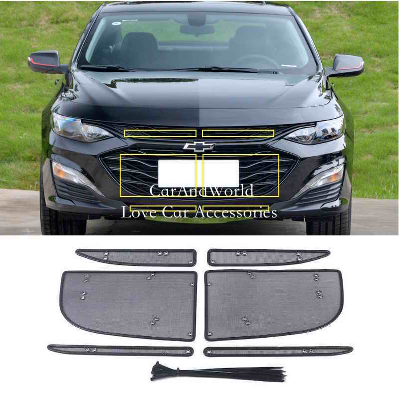 Car Accessories Xl6 - Rejilla central de acero inoxidable para