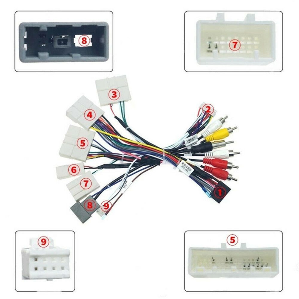 Car Accessories Nissan Xtrail - Arnés de cableado de radio de
