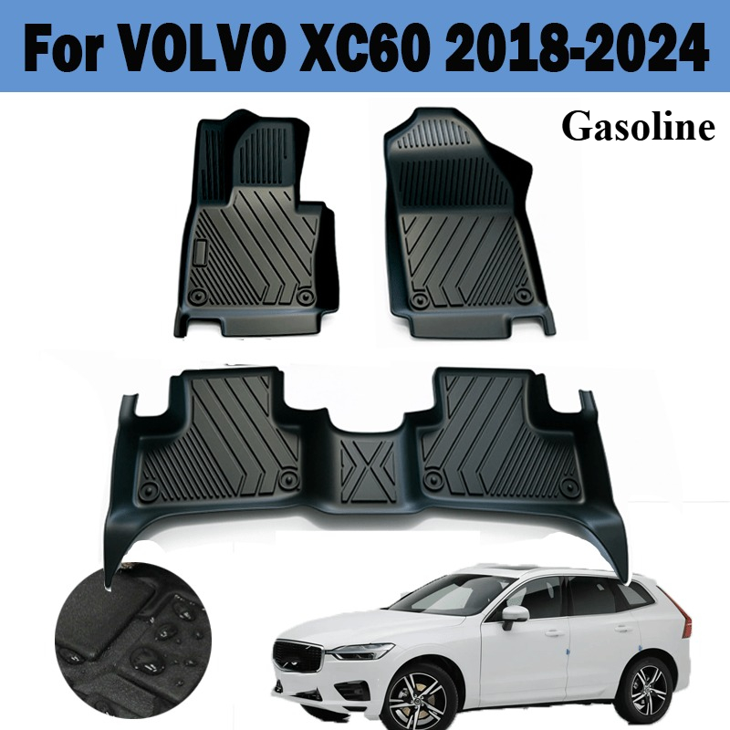 Volvo Car Accessories Xc60 - Alfombrillas para VOLVO XC60 Gasolina 2018-2024,
