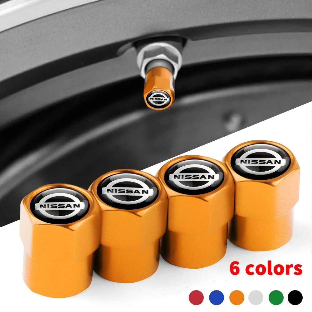 Car Accessories Nissan Xtrail - 4 Uds. Tapas de Válvula de