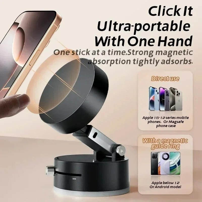 Soporte de vacío magnético de  - Car Accessories Gifts reseña y precio