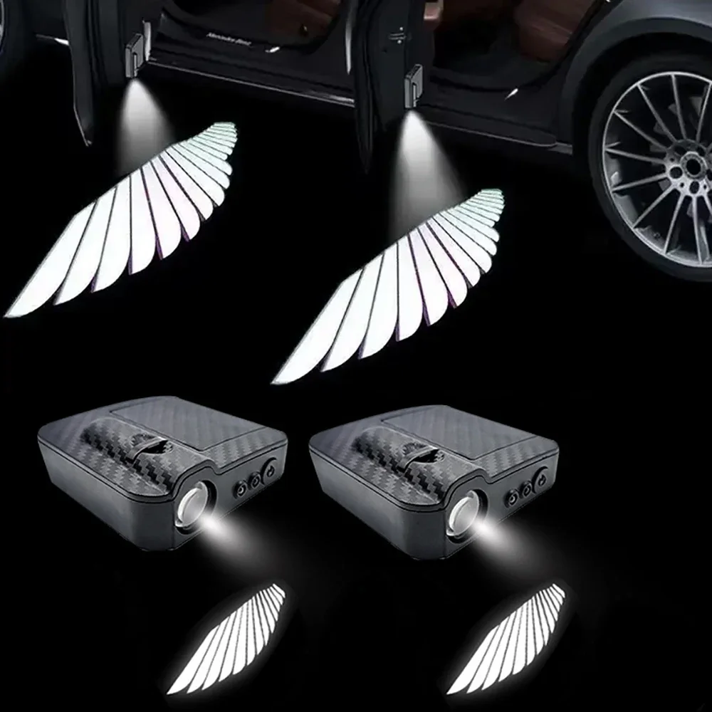 2/4 Piezas Luces LED HD Inalám - Car Accessories Logo reseña y precio