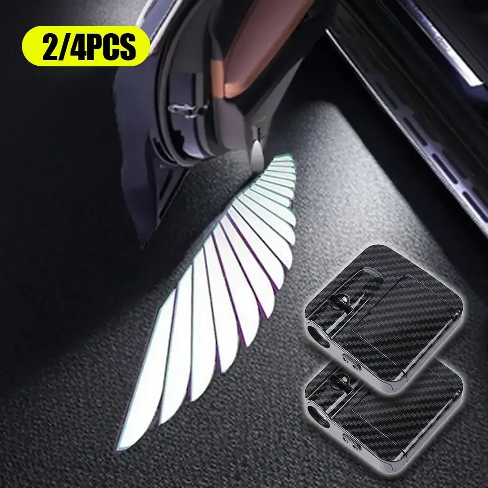 2/4 Piezas Luces LED HD Inalám - Car Accessories Logo reseña y precio