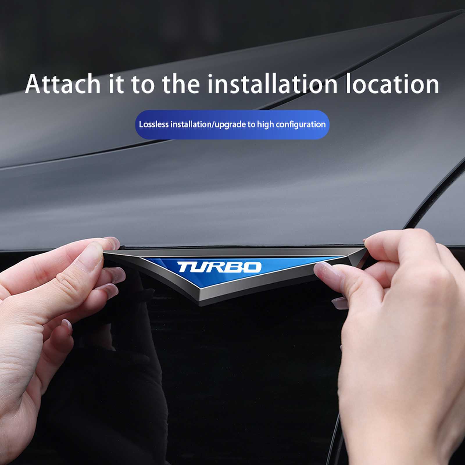 Pegatina de Metal para guardab - Car Accessories Logo reseña y precio