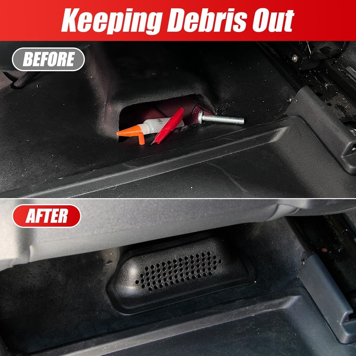 Cubierta de ventilación debajo - Car Accessories Under 100 reseña y precio