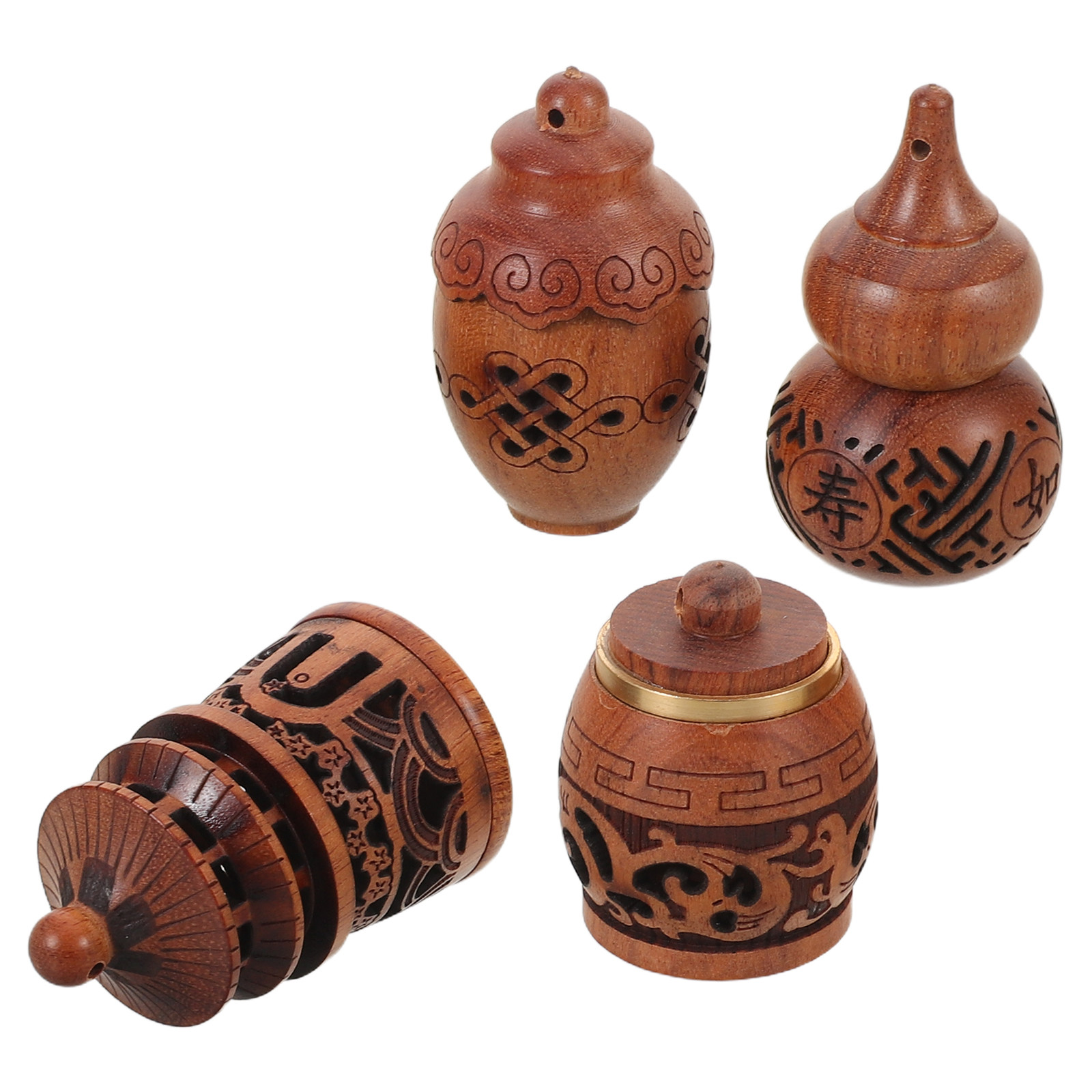 4 piezas de colgantes de mader - Car Fragrance Diffuser reseña y precio