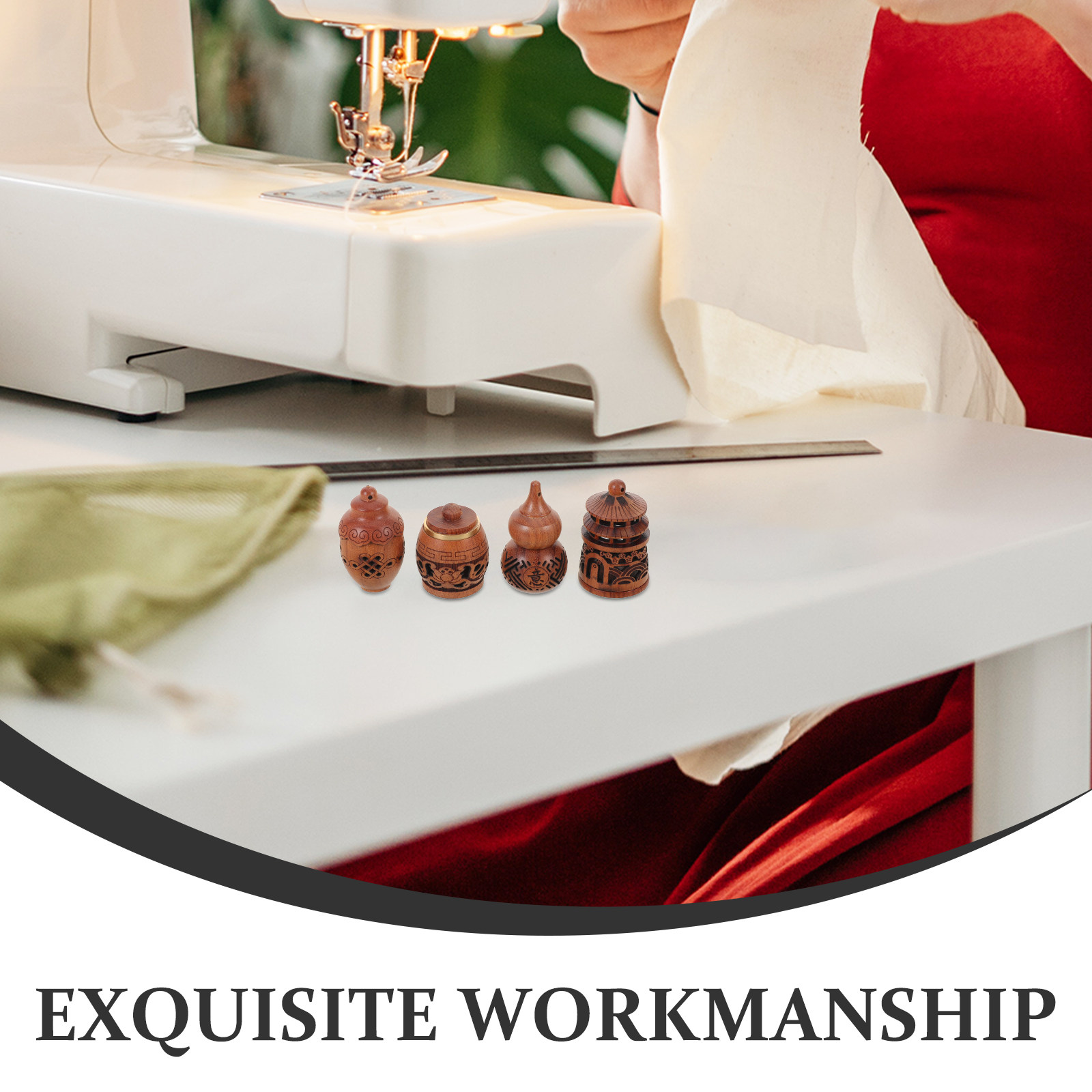 4 piezas de colgantes de mader - Car Fragrance Diffuser reseña y precio