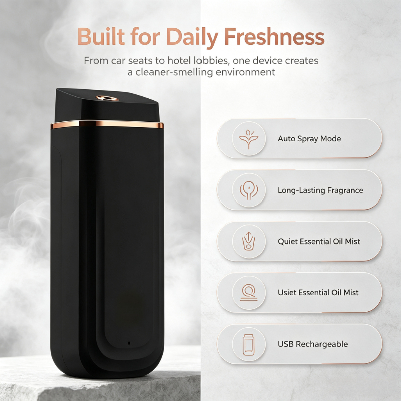 Difusor de Aroma Automático Re - Car Fragrance Diffuser reseña y precio