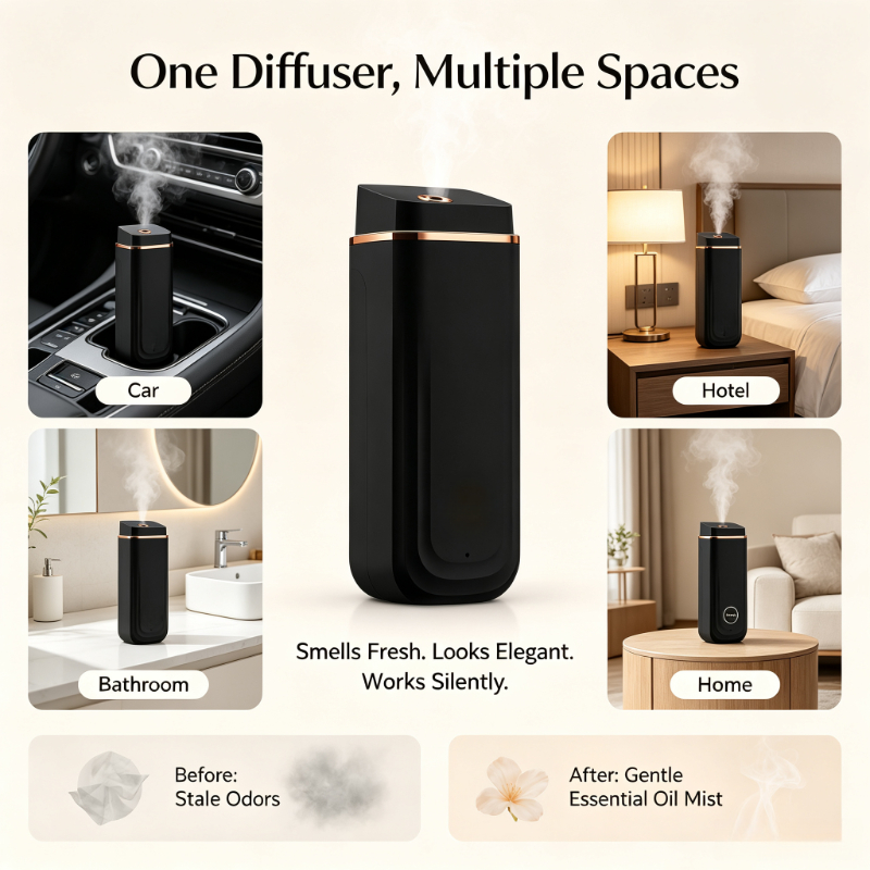 Difusor de Aroma Automático Re - Car Fragrance Diffuser reseña y precio