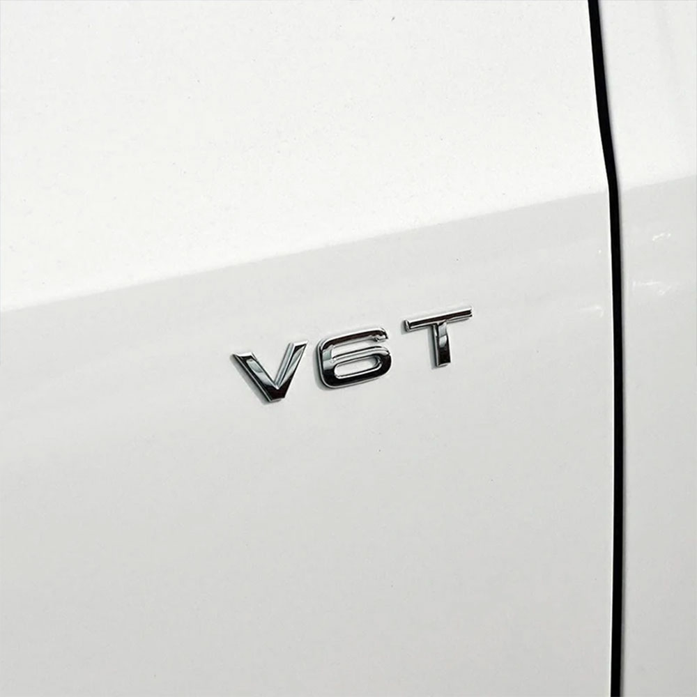 Emblema 3D ABS Cromado Negro V - Car Accessories Logo reseña y precio