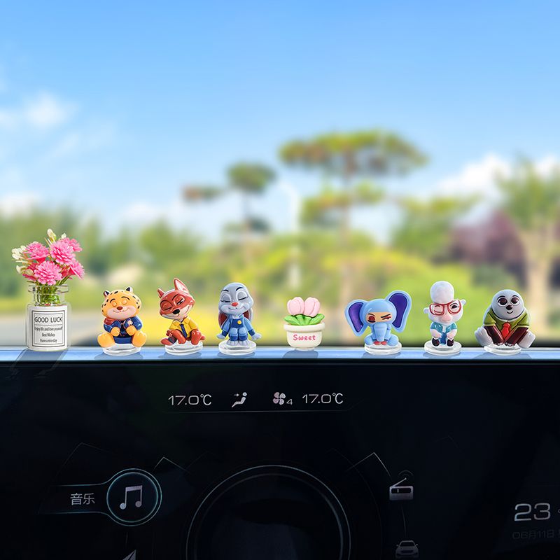 Adorno de coche de dibujos ani - Car Accessories For Decoration reseña y precio