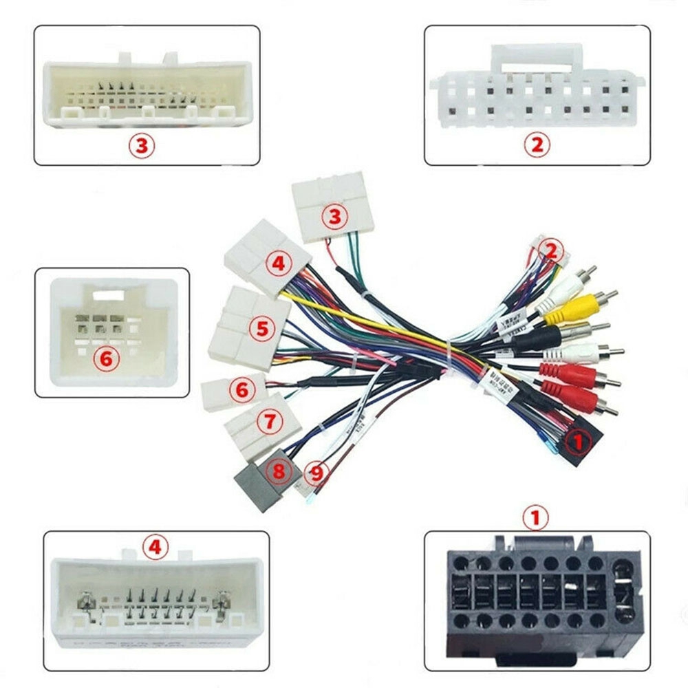 Arnés de cableado de radio de  - Car Accessories Nissan Xtrail reseña y precio