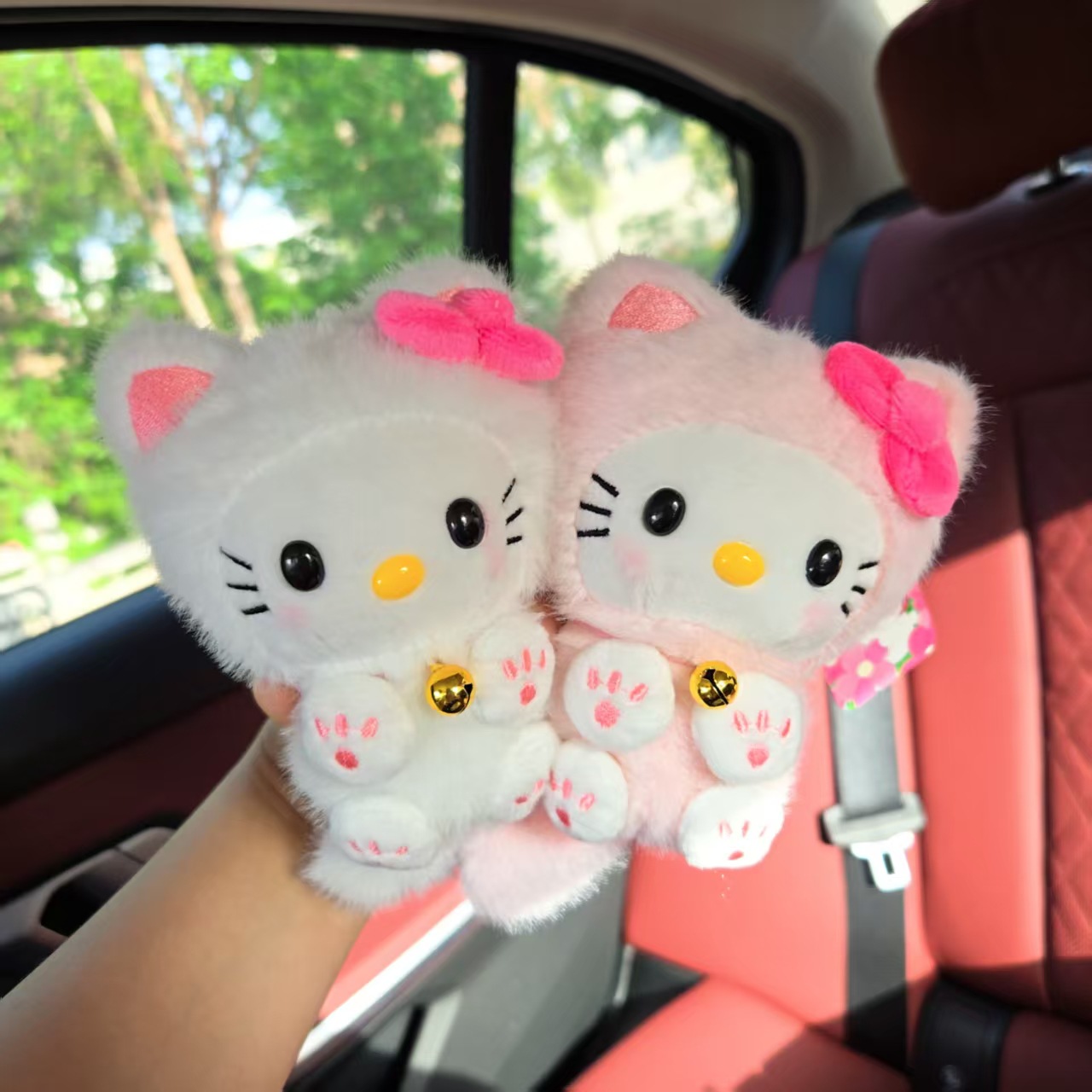 Colgante de Gato Kawaii HelloK - Car Accessories For Decoration reseña y precio