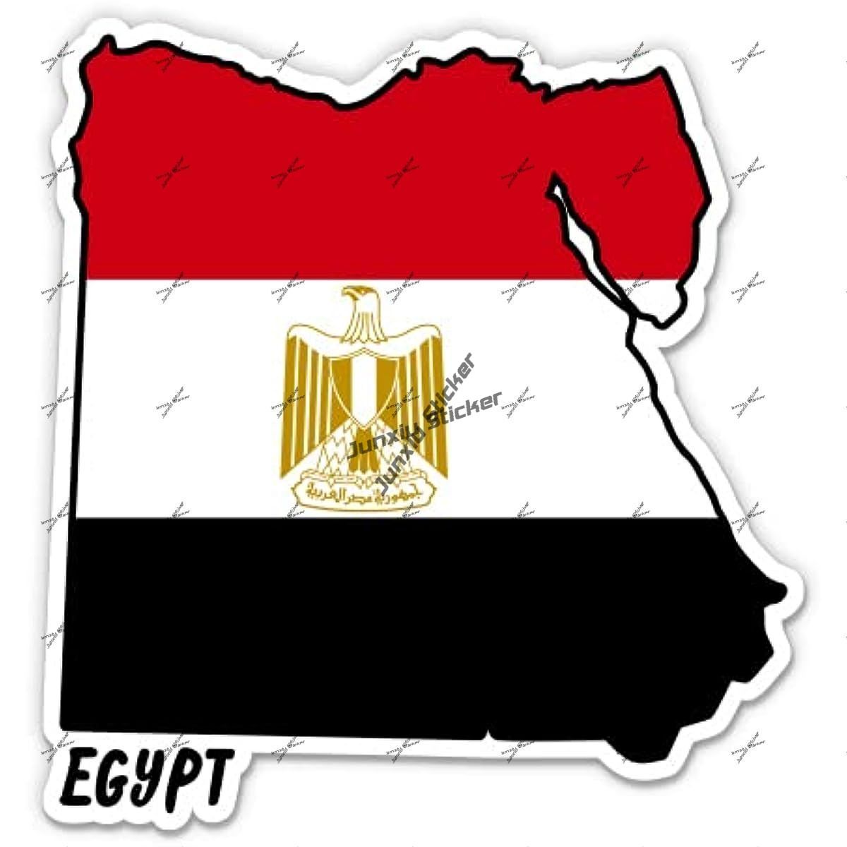 Calcomanía de Egipto, mapa de  - Car Accessories Egypt reseña y precio